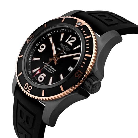 breitling superocean black|breitling superocean black steel 46.